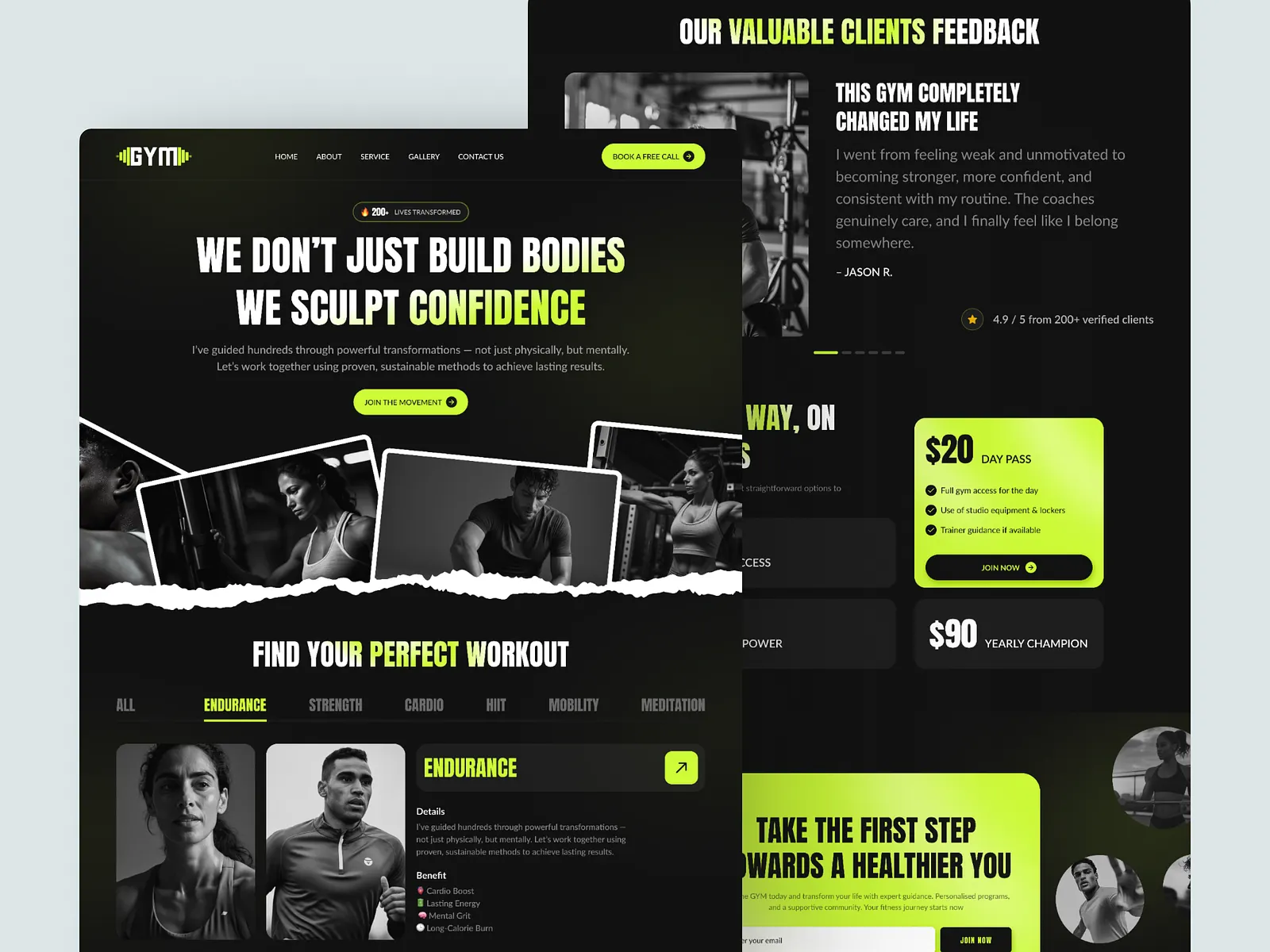 Fitness Website